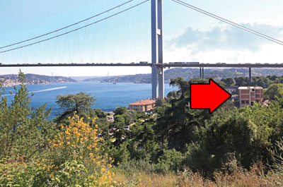 Boğaziçi'nde bir garip 'askerkondu'